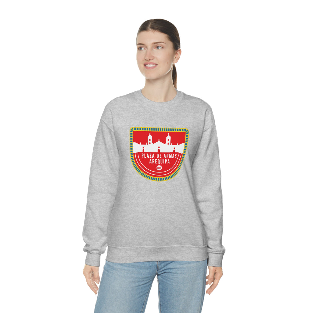 Plaza de Armas Arequipa - Peru Unisex Heavy Blend Crewneck Sweatshirt