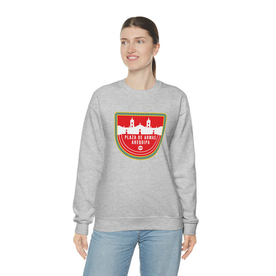 Plaza de Armas Arequipa - Peru Unisex Heavy Blend Crewneck Sweatshirt