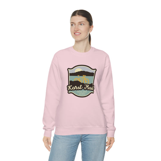 Karst Trail - Prairie Creek, Arkansas Unisex Heavy Blend Crewneck Sweatshirt