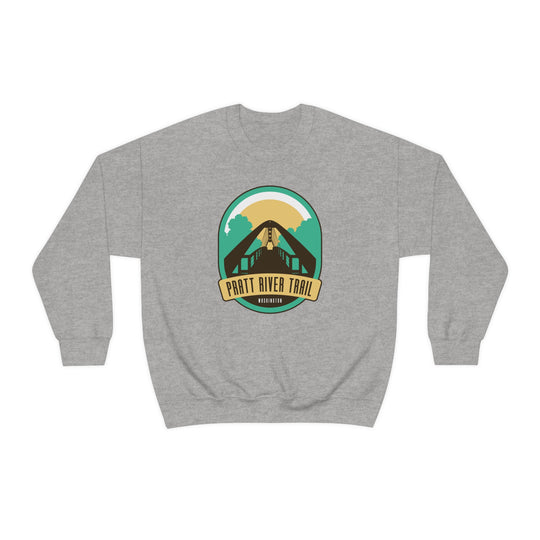 Pratt River Trail - Washington Unisex Heavy Blend Crewneck Sweatshirt