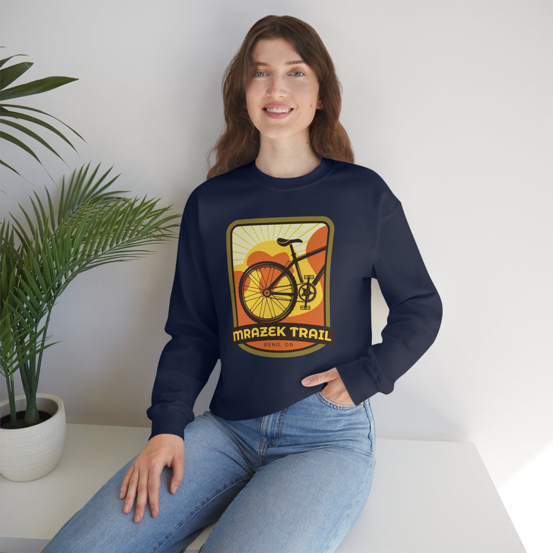 Mrazek Trail - Bend, Oregon Unisex Heavy Blend Crewneck Sweatshirt