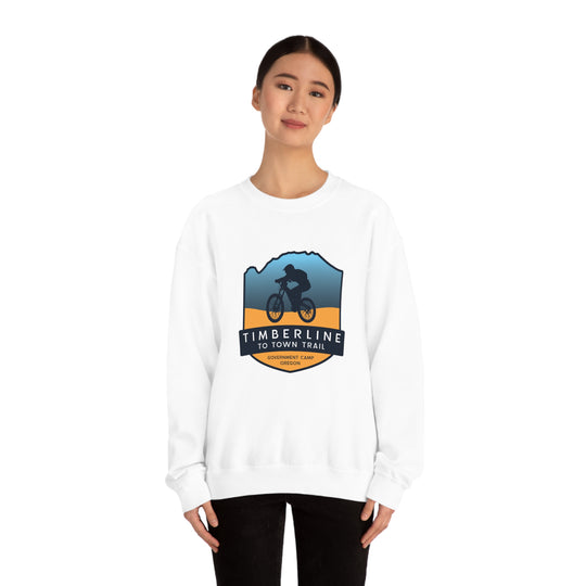 Timberline to Town Trail - Government Camp, Oregon Unisex Heavy Blend Crewneck Sweatshirt