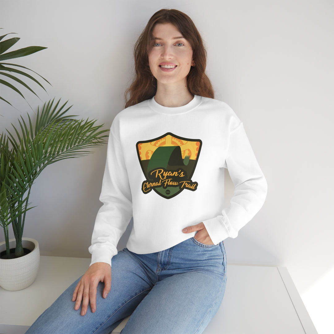 Ryan's Eternal Flow Trail - Washington Unisex Heavy Blend Crewneck Sweatshirt