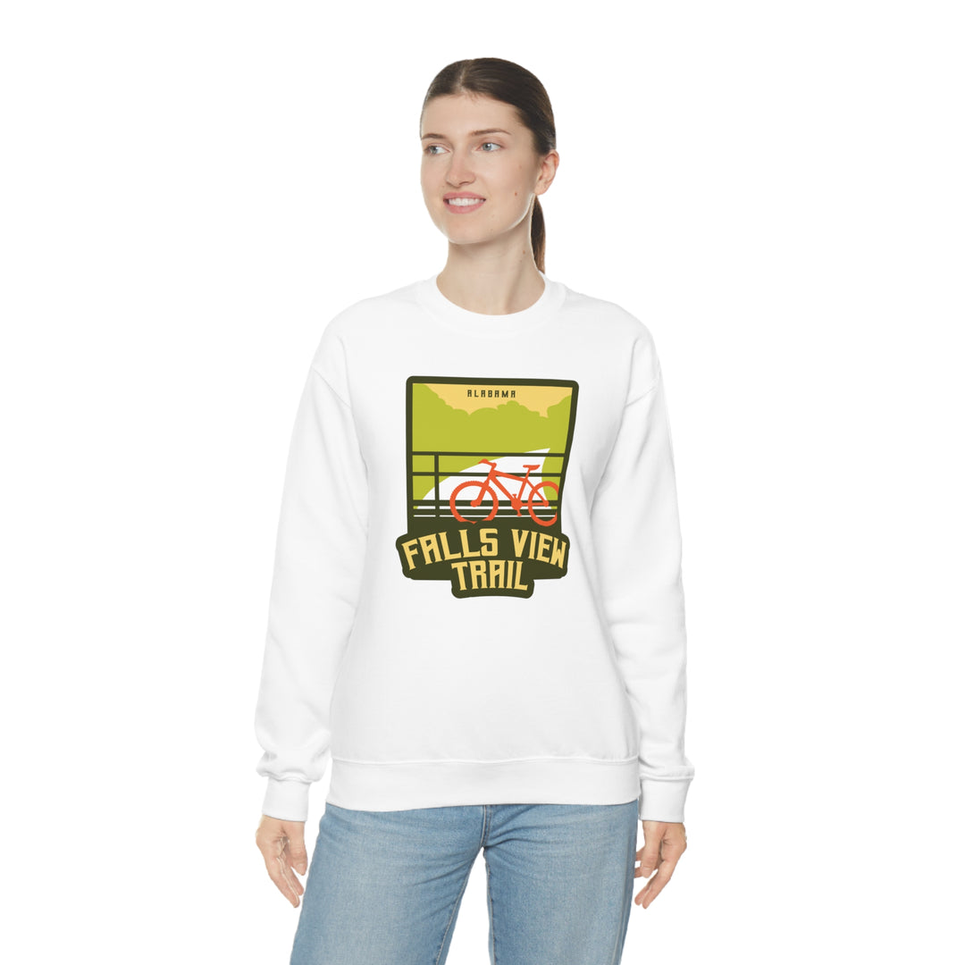 Falls View Trail - Alabama Unisex Heavy Blend Crewneck Sweatshirt