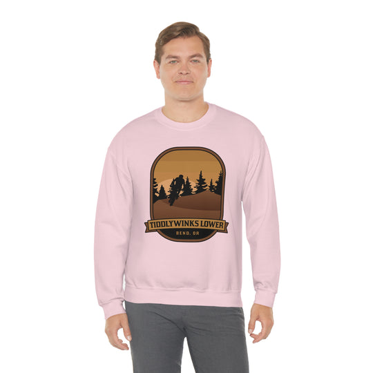 Tiddlywinks Lower - Bend, Oregon Unisex Heavy Blend Crewneck Sweatshirt