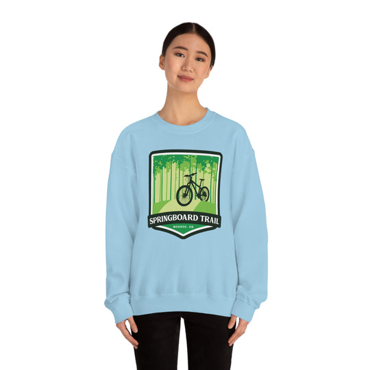 Springboard Trail - Monroe, Oregon Unisex Heavy Blend Crewneck Sweatshirt