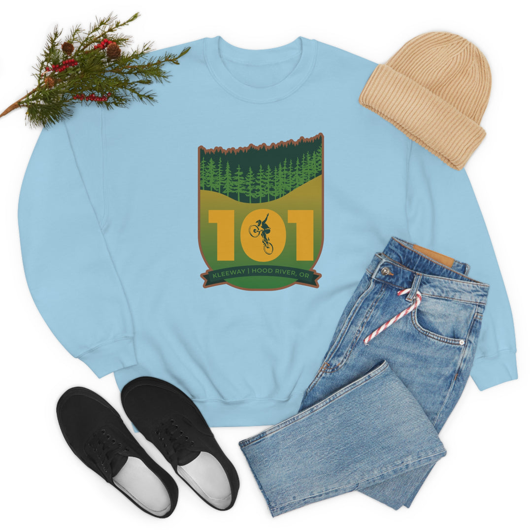 101 Kleeway - Hood River, Oregon Unisex Heavy Blend Crewneck Sweatshirt