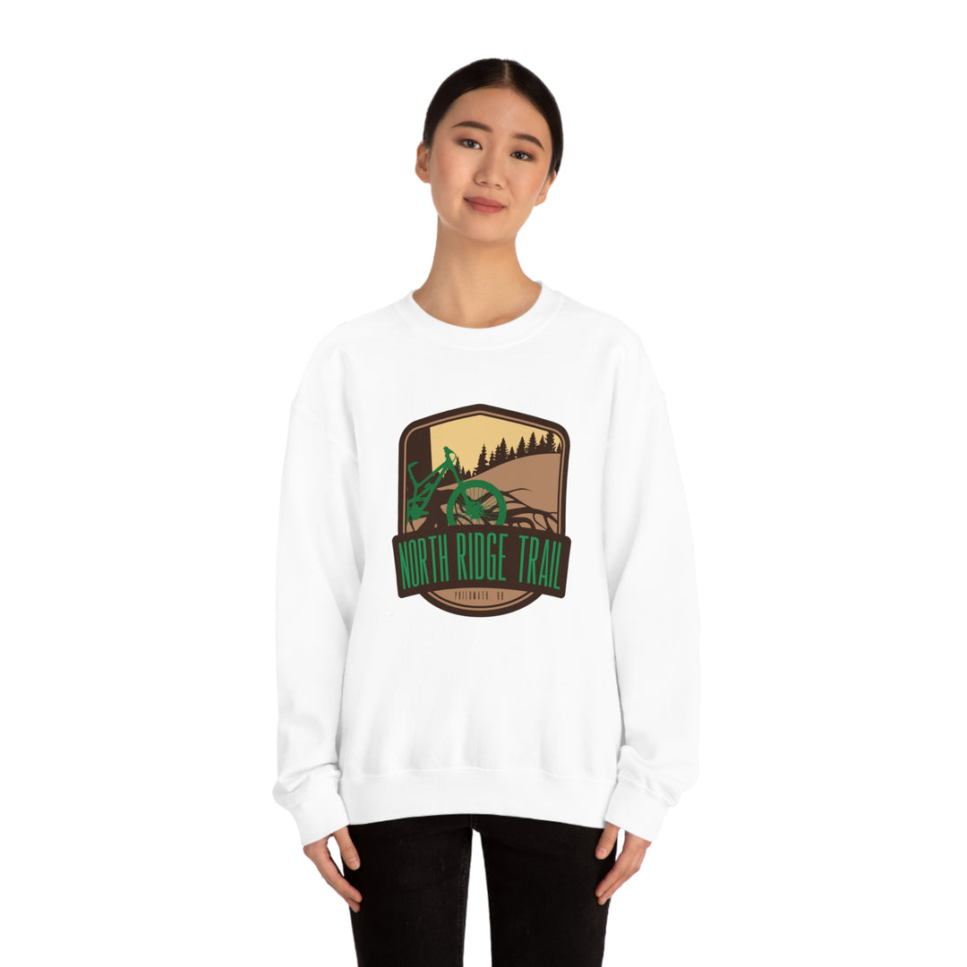 North Ridge Trail - Philomath, Oregon Unisex Heavy Blend Crewneck Sweatshirt