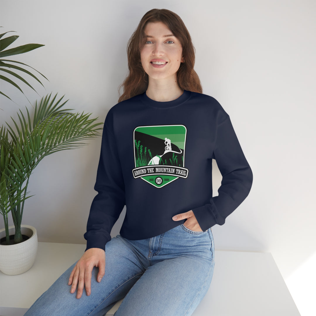 Around the Mountain Trail (98) - Boise, Idaho Unisex Heavy Blend Crewneck Sweatshirt