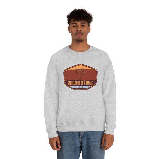 Candelabro de Paracas - Peru | Unisex Heavy Blend Crewneck Sweatshirt