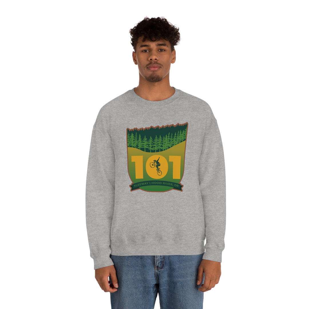 101 Kleeway - Hood River, Oregon Unisex Heavy Blend Crewneck Sweatshirt