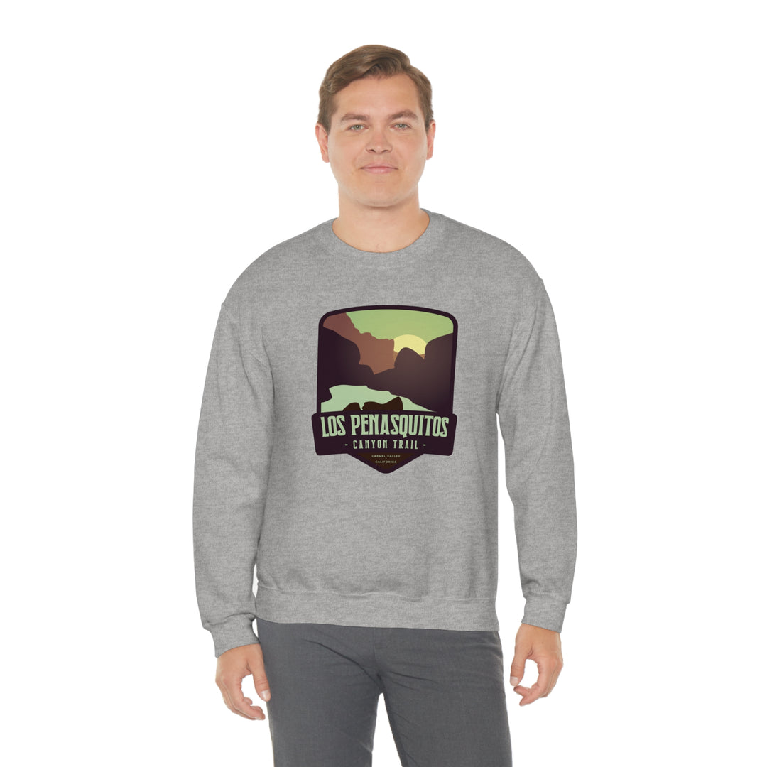 Los Penasquitos Trail - Carmel Valley, CA Unisex Heavy Blend Crewneck Sweatshirt