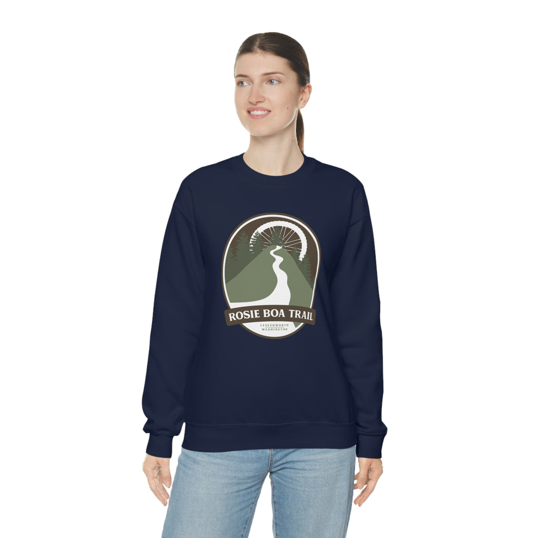 Rosie Boa Trail - Leavenworth, Washington Unisex Heavy Blend Crewneck Sweatshirt