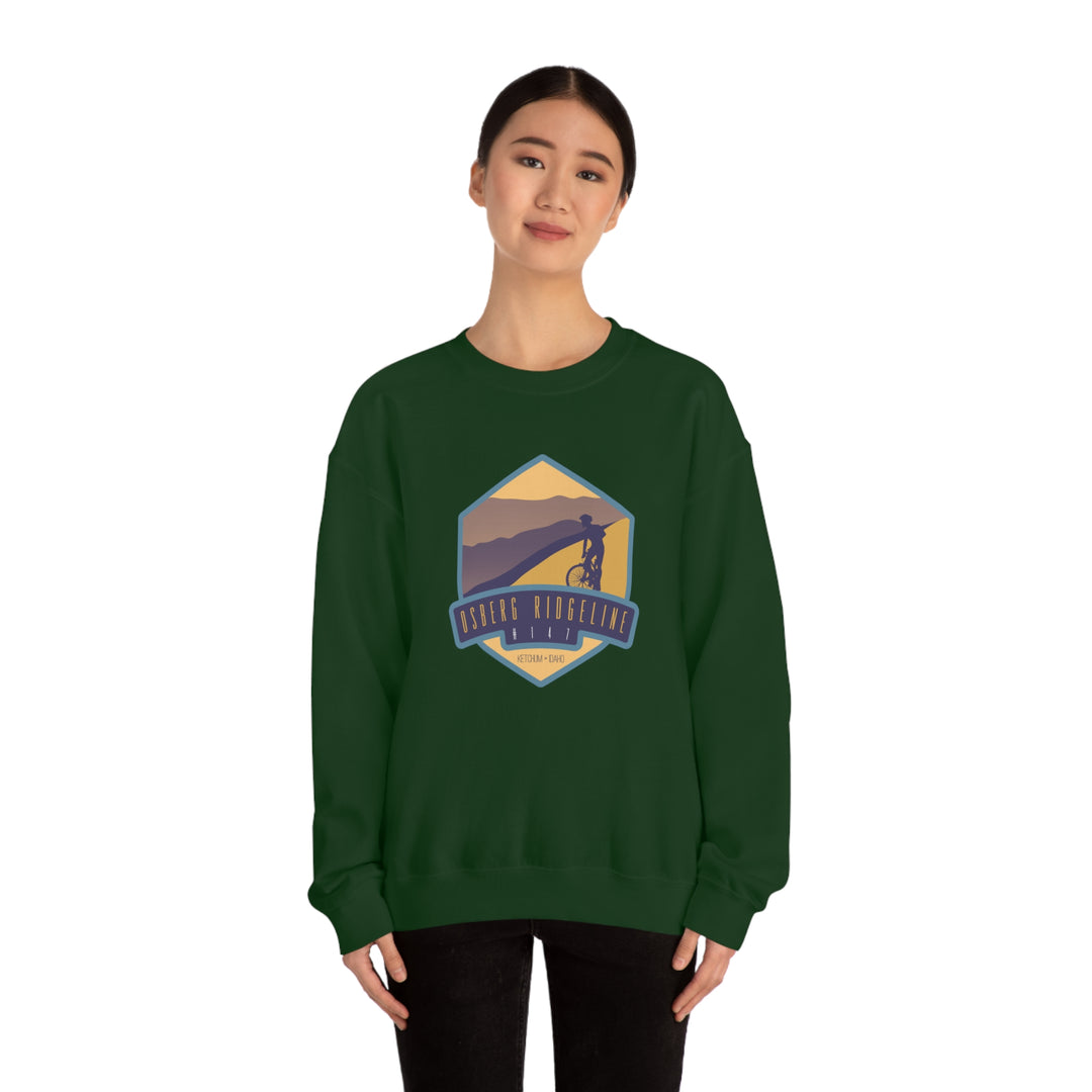 Osberg Ridgeline #147 - Ketchum, Idaho Unisex Heavy Blend Crewneck Sweatshirt