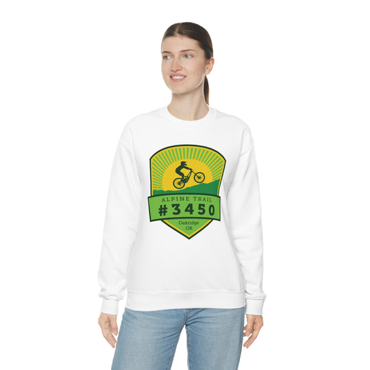 Alpine Trail #3450 - Oakridge, Oregon Unisex Heavy Blend Crewneck Sweatshirt