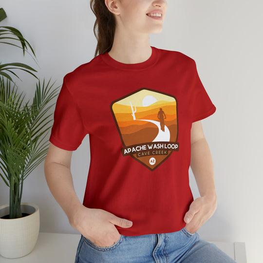 Apache Wash Loop - Cave Creek, Arizona Unisex T-Shirt hiker gift - Utah