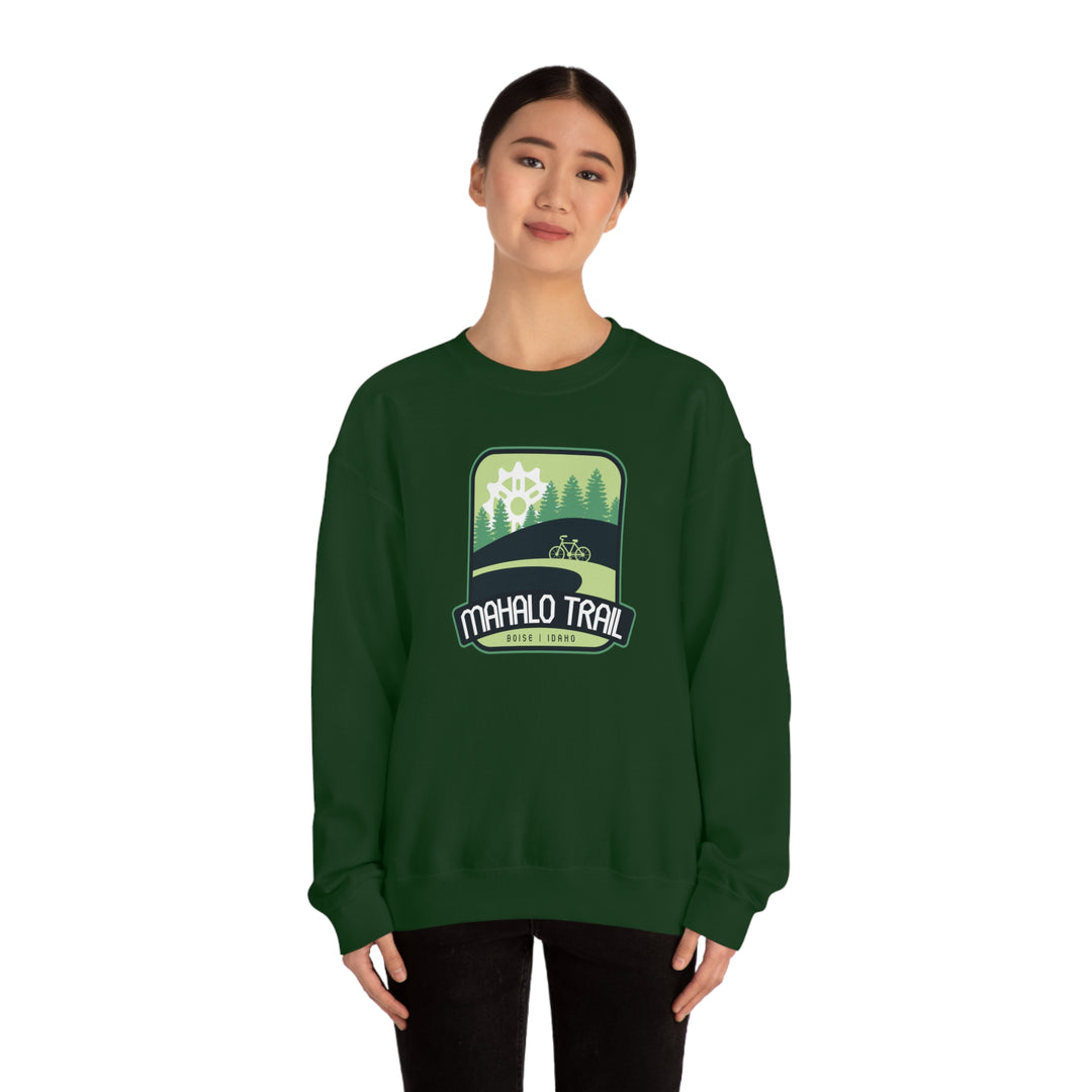 Mahalo Trail - Boise, Idaho Unisex Heavy Blend Crewneck Sweatshirt