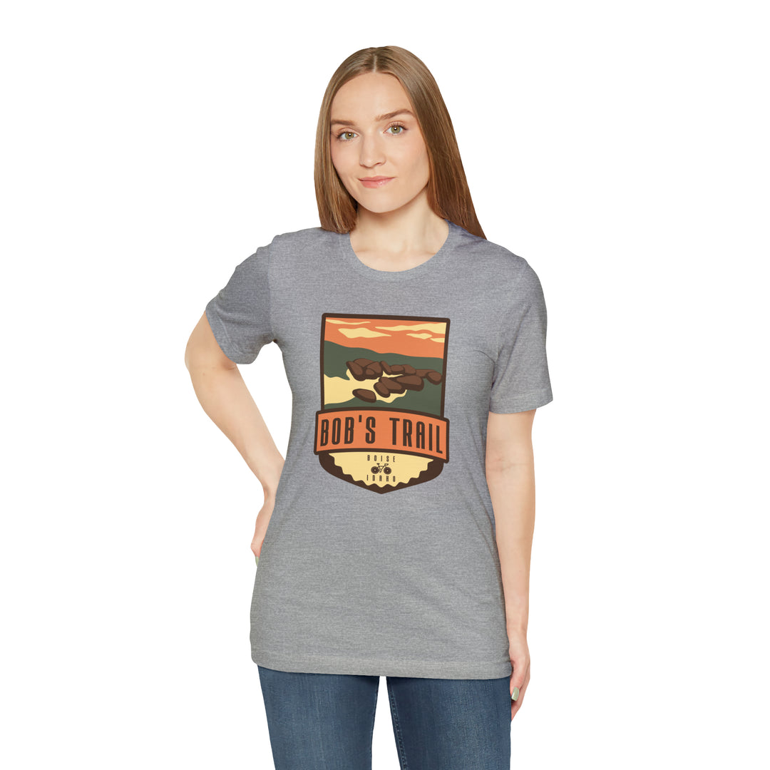 Bob's Trail - Boise, Idaho Unisex Tee Shirt