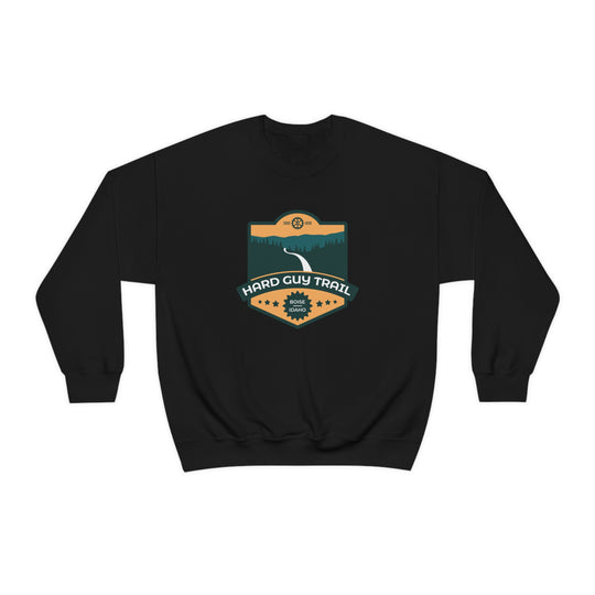 Hard Guy Trail - Boise, Idaho Unisex Heavy Blend Crewneck Sweatshirt