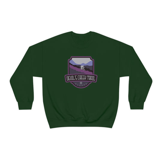 Devil's Creek Trail - Alaska Unisex Heavy Blend Crewneck Sweatshirt