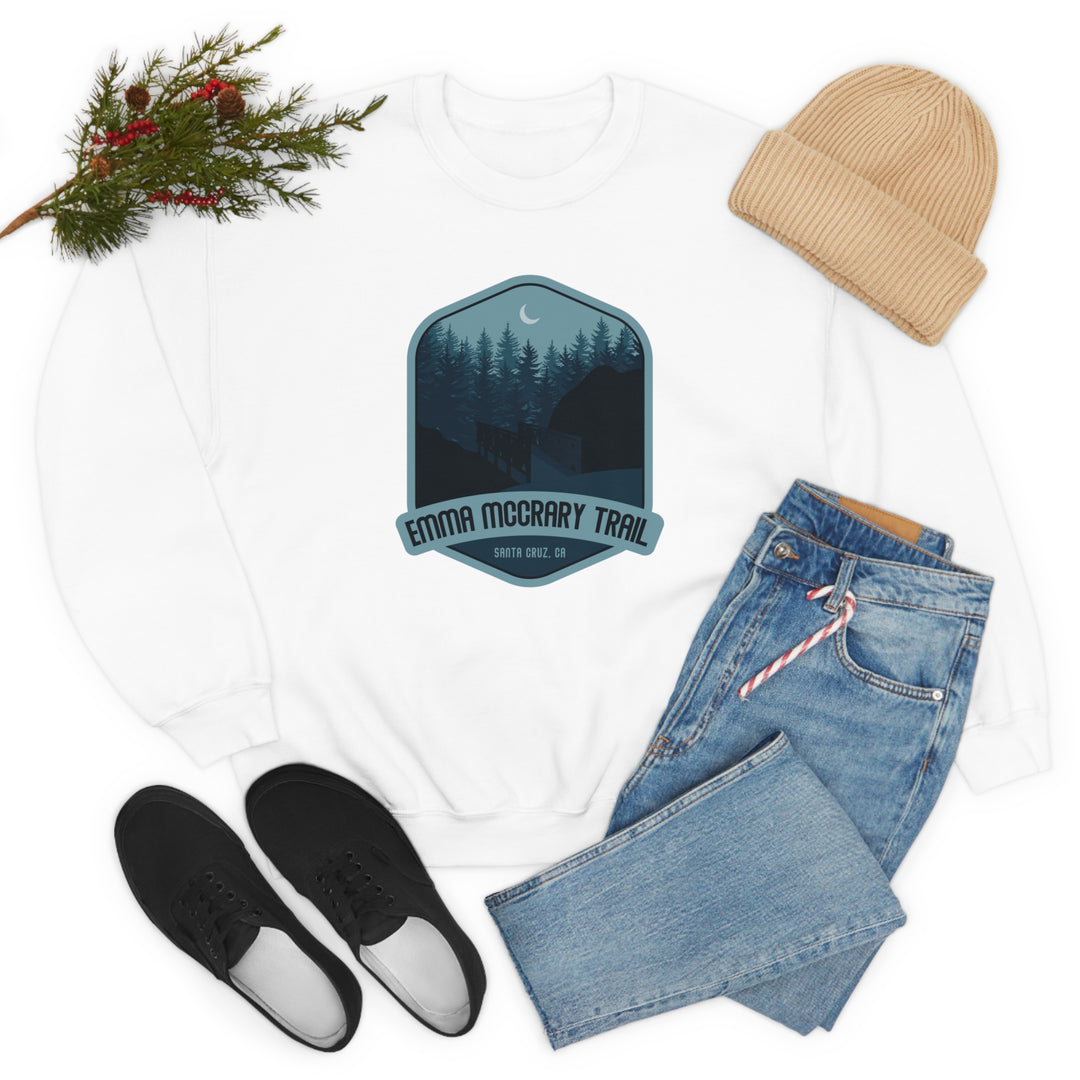 Emma McCrary Trail - Santa Cruz, CA Unisex Heavy Blend Crewneck Sweatshirt