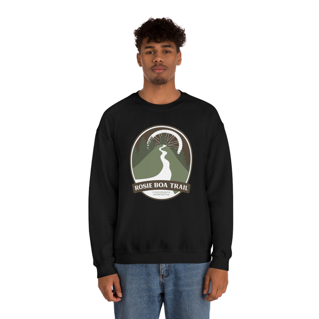 Rosie Boa Trail - Leavenworth, Washington Unisex Heavy Blend Crewneck Sweatshirt