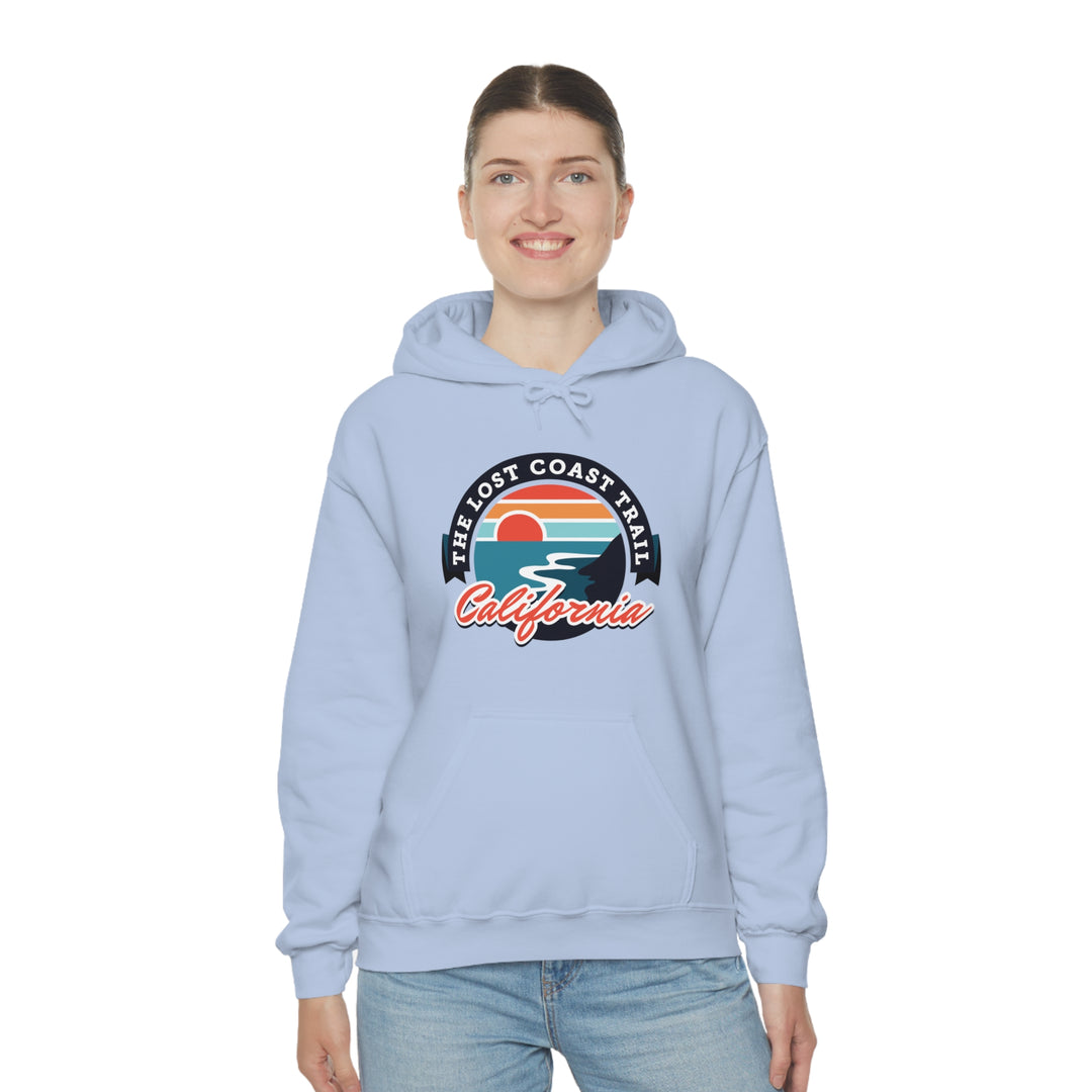 The Lost Coast Trail Unisex Heavy Blend Hoodie Sweatshirt - California, USA hiker gift