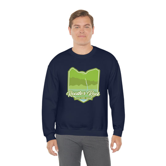 Rooster Rock State Park - Oregon Unisex Heavy Blend Crewneck Sweatshirt