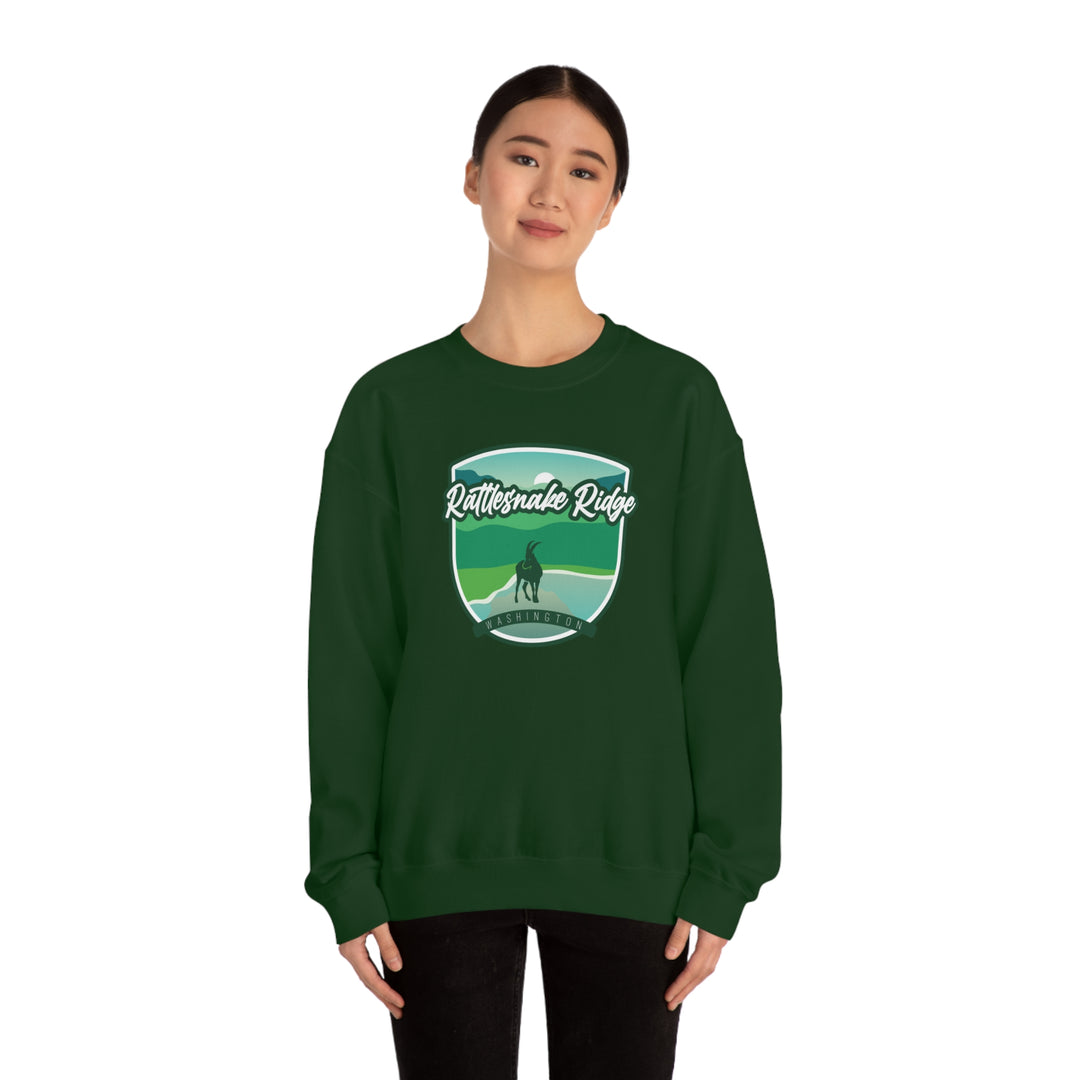 Rattlesnake Ridge - Washington Unisex Heavy Blend Crewneck Sweatshirt