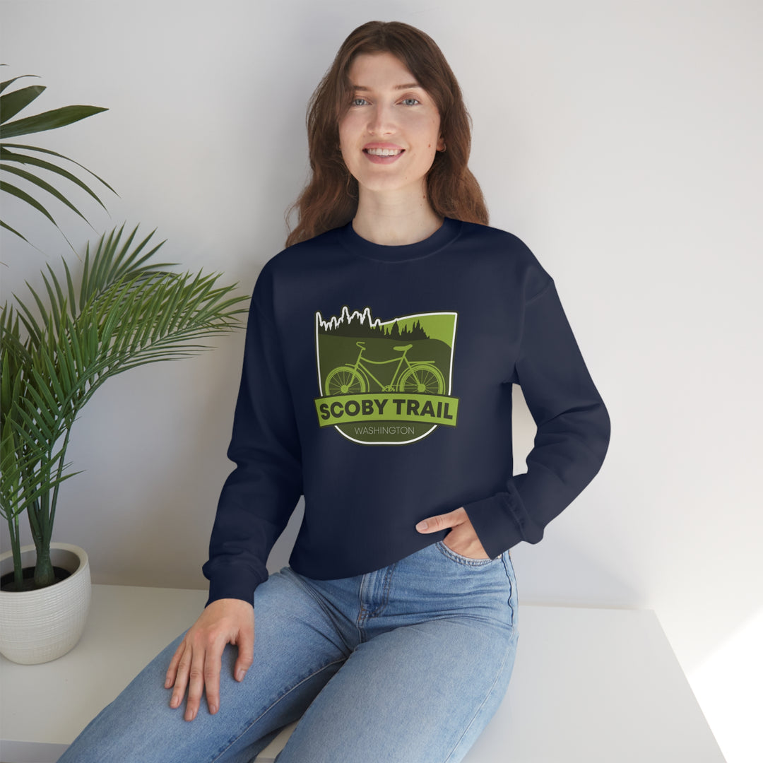 Scoby Trail -  Washington Unisex Heavy Blend Crewneck Sweatshirt