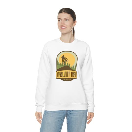 Thrillium Trail - Washington Unisex Heavy Blend Crewneck Sweatshirt