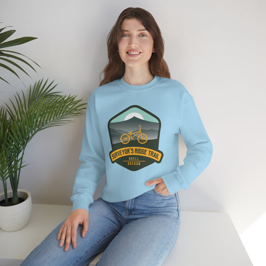 Surveyor's Ridge Trail - Odell, Oregon Unisex Heavy Blend Crewneck Sweatshirt