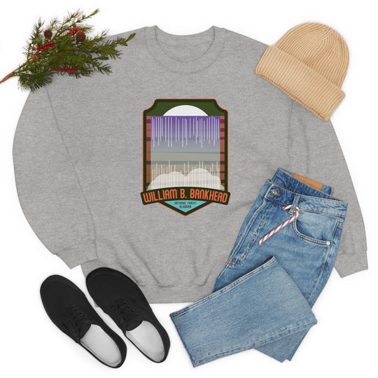 William Bankhead National Forest - Alabama Unisex Heavy Blend Crewneck Sweatshirt