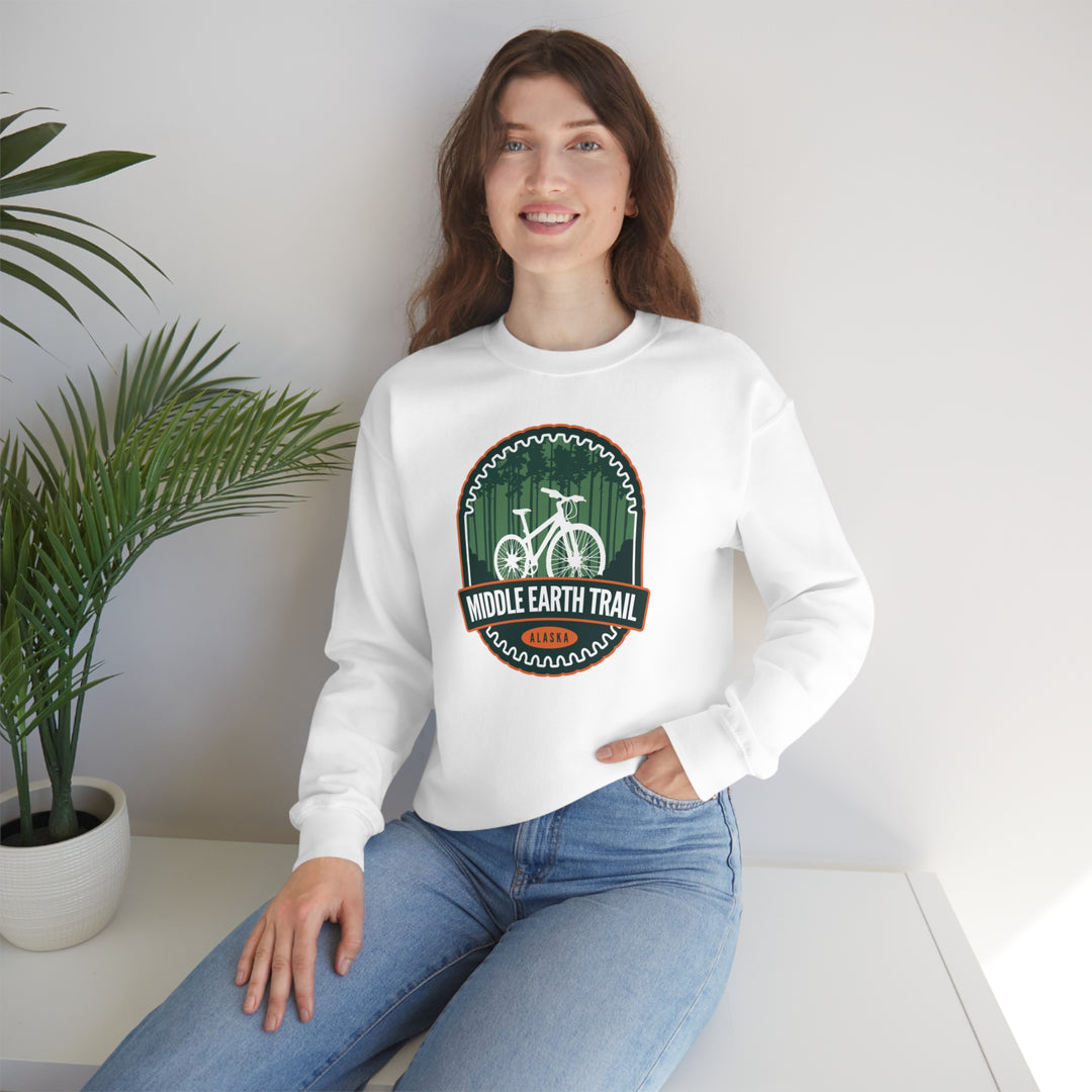 Middle Earth Trail - Alaska Unisex Heavy Blend Crewneck Sweatshirt