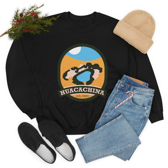 Huacachina - Ica, Peru | Unisex Heavy Blend Crewneck Sweatshirt