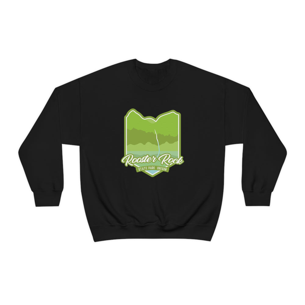 Rooster Rock State Park - Oregon Unisex Heavy Blend Crewneck Sweatshirt