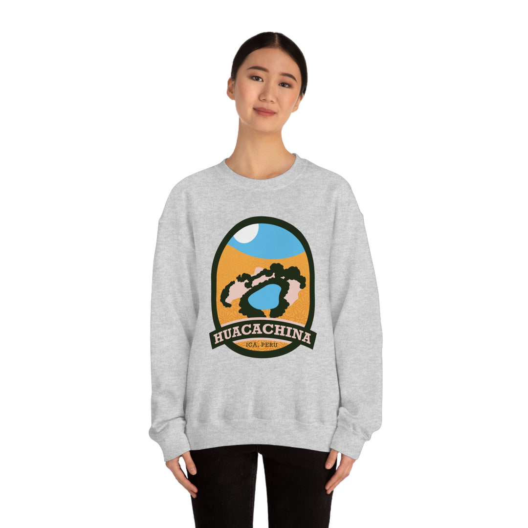 Huacachina - Ica, Peru | Unisex Heavy Blend Crewneck Sweatshirt