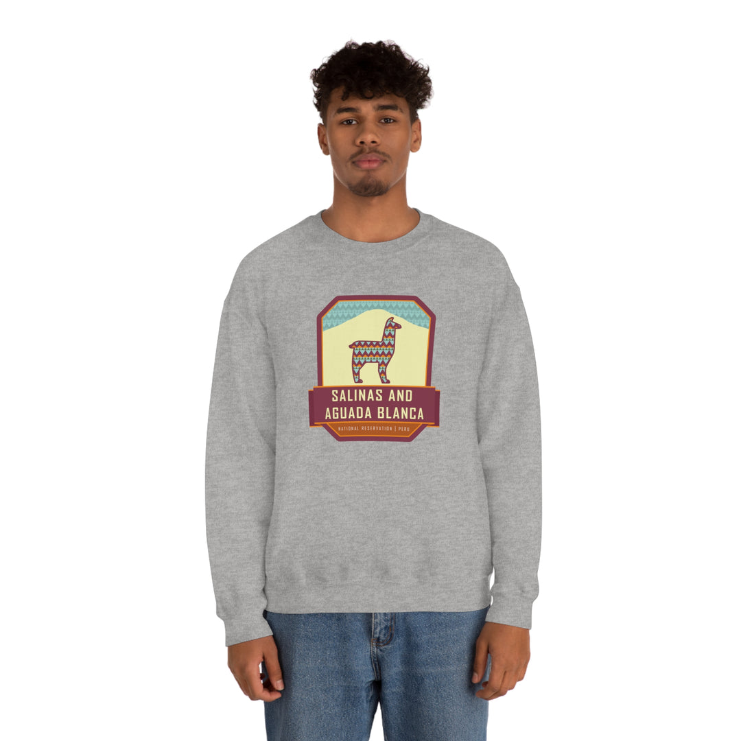 Salinas and Aguada Blanca National Reservation - Peru Unisex Heavy Blend Crewneck Sweatshirt