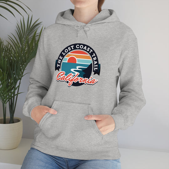 The Lost Coast Trail Unisex Heavy Blend Hoodie Sweatshirt - California, USA hiker gift