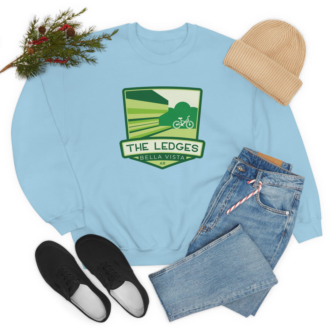 The Ledges - Bella Vista, Arkansas Unisex Heavy Blend Crewneck Sweatshirt