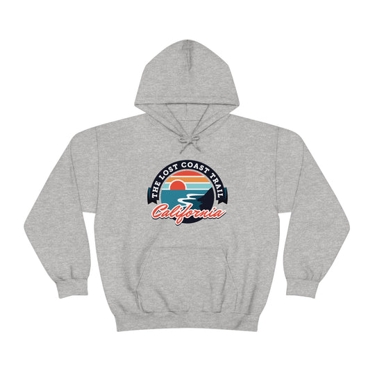 The Lost Coast Trail Unisex Heavy Blend Hoodie Sweatshirt - California, USA hiker gift