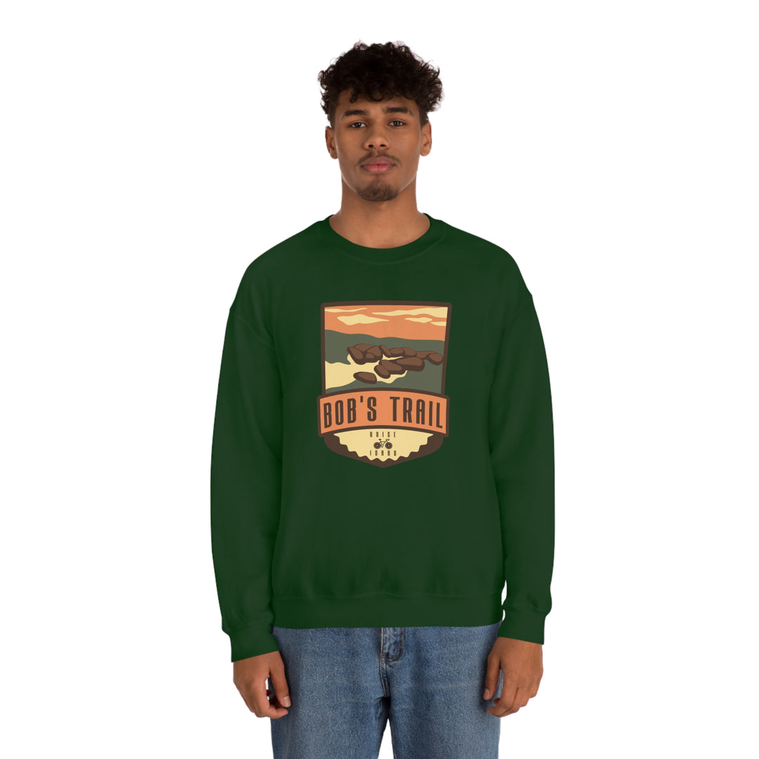 Bob's Trail - Boise, Idaho Unisex Heavy Blend Crewneck Sweatshirt