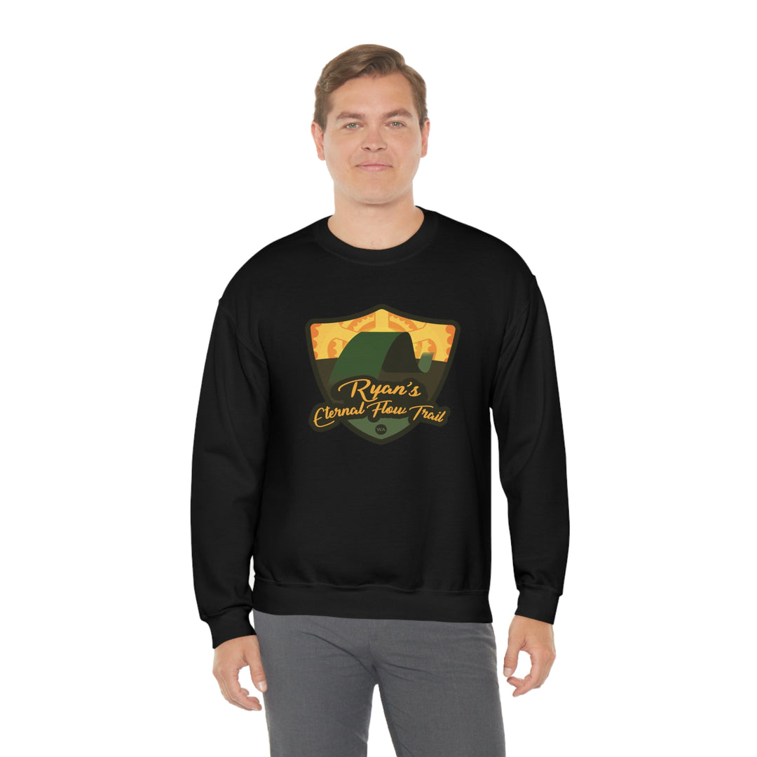 Ryan's Eternal Flow Trail - Washington Unisex Heavy Blend Crewneck Sweatshirt