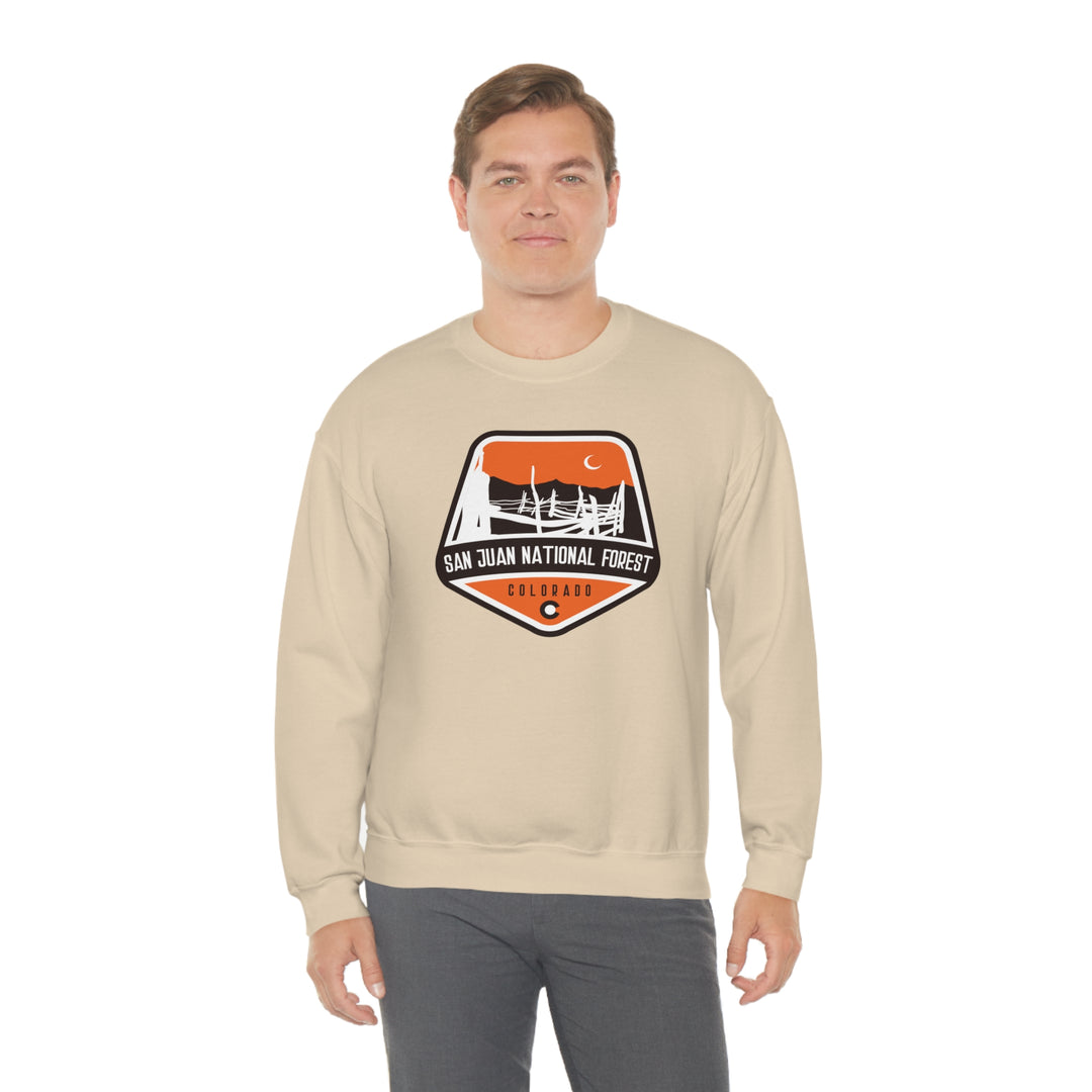 San Juan National Forest - Colorado Unisex Heavy Blend Crewneck Sweatshirt