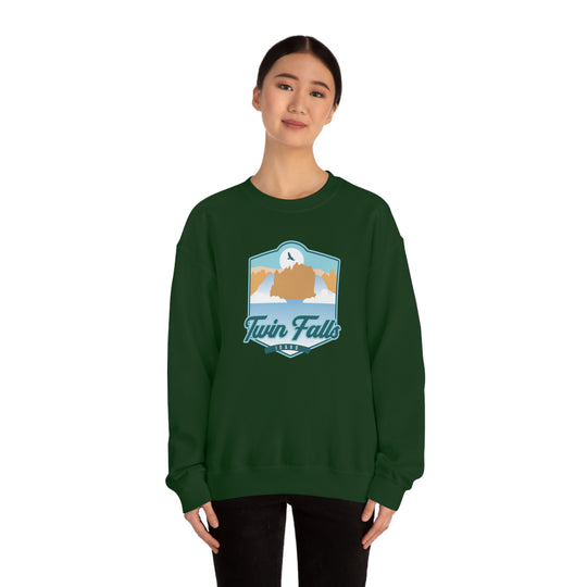 Twin Falls - Idaho Unisex Heavy Blend Crewneck Sweatshirt