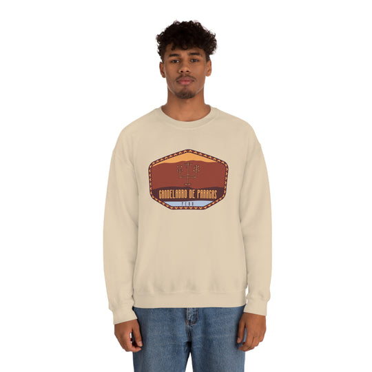 Candelabro de Paracas - Peru | Unisex Heavy Blend Crewneck Sweatshirt