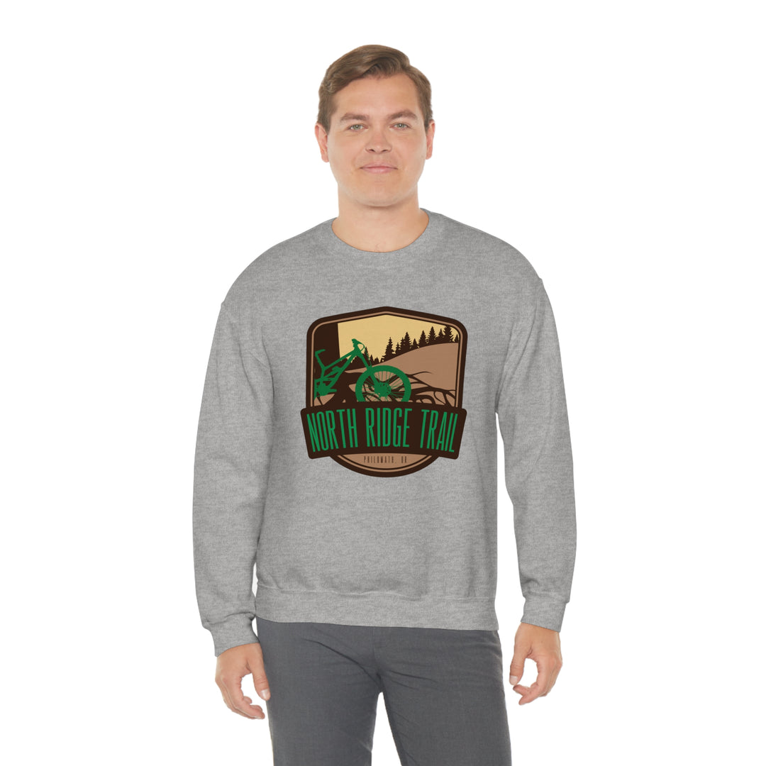 North Ridge Trail - Philomath, Oregon Unisex Heavy Blend Crewneck Sweatshirt