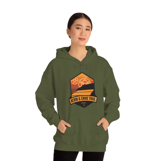 Berm & Ernie Trail - McCall, Idaho Unisex Heavy Blend Hooded Sweatshirt