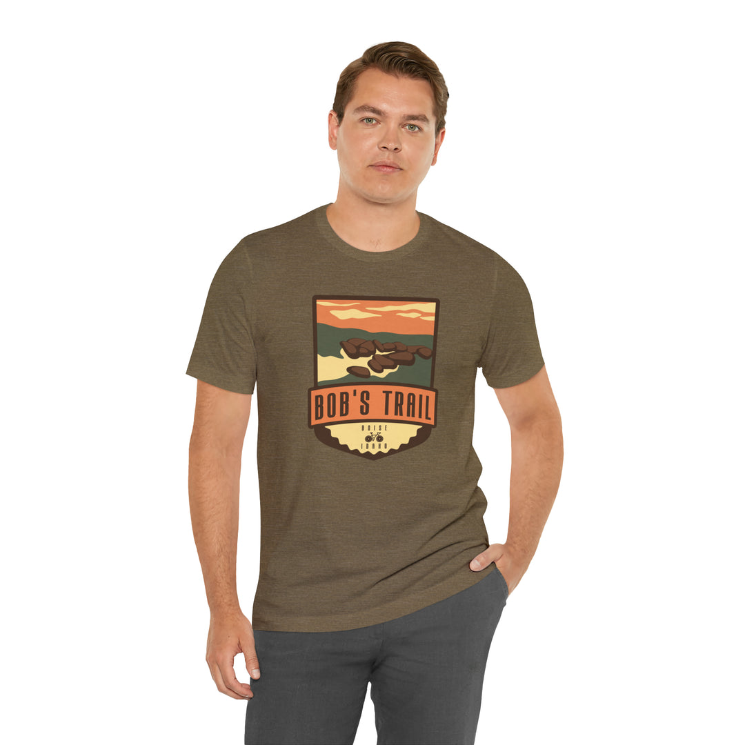 Bob's Trail - Boise, Idaho Unisex Tee Shirt