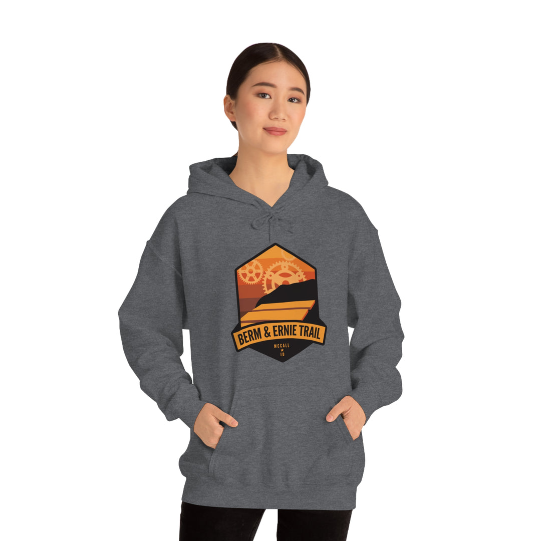 Berm & Ernie Trail - McCall, Idaho Unisex Heavy Blend Hooded Sweatshirt